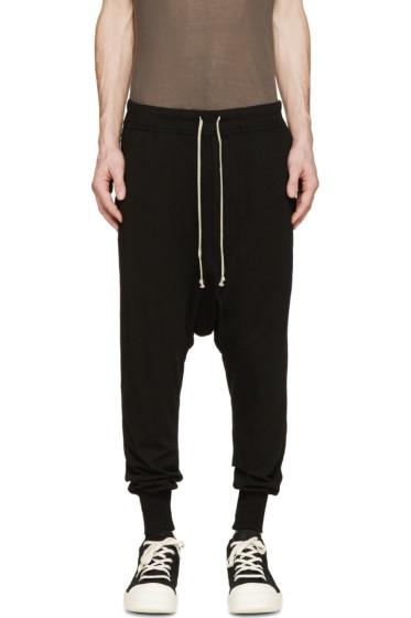 Rick Owens Drkshdw Black Prisoner Lounge Pants