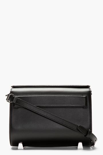Alexander Wang Black Smooth Leather Shoulder Bag