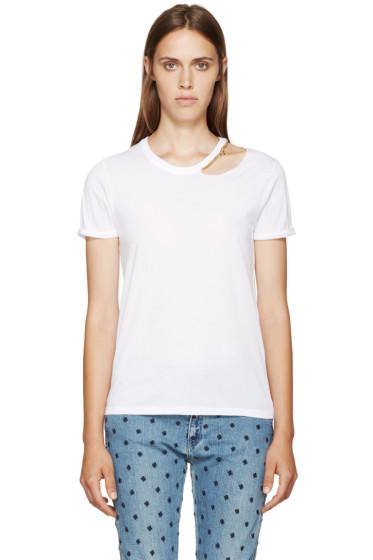 Stella Mccartney White Chain T-shirt