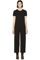 Rosetta Getty Black Wide-leg Jumpsuit