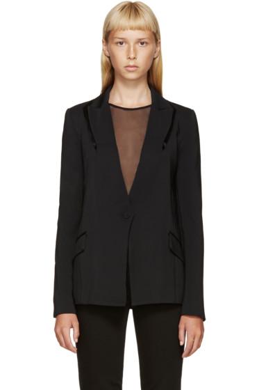 Dion Lee Black Puncture Blazer