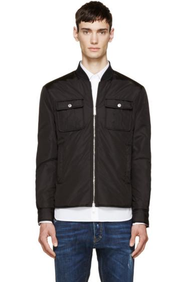 Dsquared2 Black Puffer Shirt Jacket