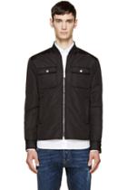 Dsquared2 Black Puffer Shirt Jacket