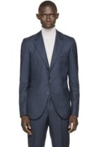 A.sauvage Navy Hackim Blazer