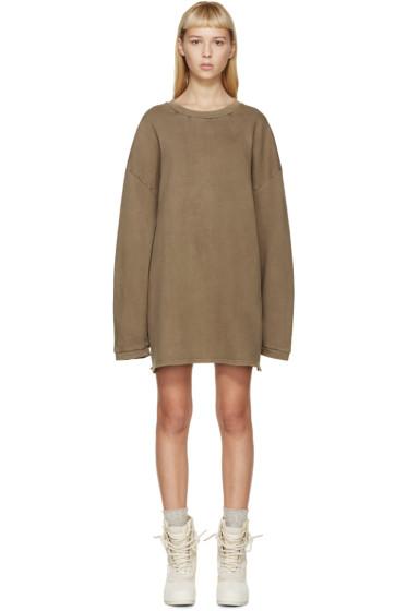 Yeezy Season 1 Taupe Crewneck Pullover