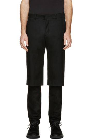 D.gnak By Kang.d Black Layered Trousers