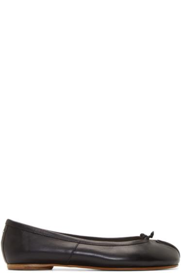 Maison Margiela Black Tabi Ballerina Flats