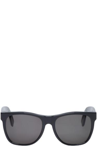 Super Black Acetate Classic Sunglasses