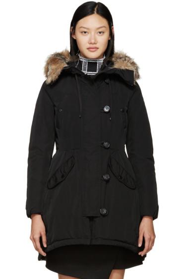 Moncler Black Down Ariette Coat