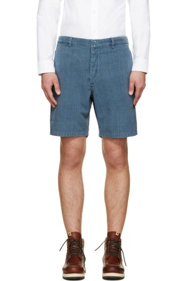 Visvim Indigo Check Pastoral Shorts