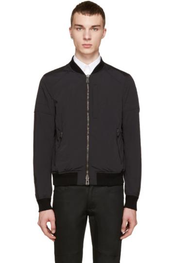Belstaff Black Nylon Stockdale Jacket