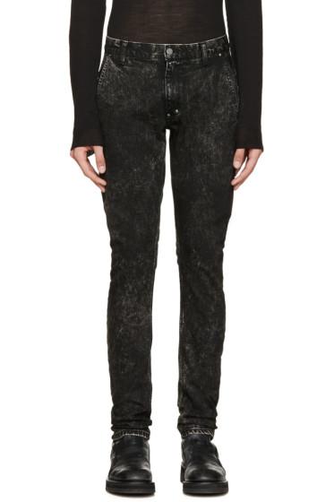 Diet Butcher Slim Skin Black Stonewashed Jeans