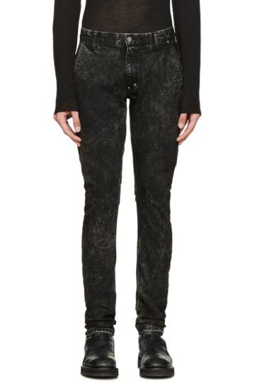 Diet Butcher Slim Skin Black Stonewashed Jeans