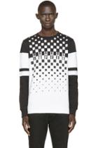 Markus Lupfer Black And White Logo Print Sweatshirt