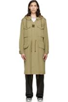 Maison Margiela Military Green Long Parka