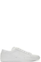 Saint Laurent White Sl-01 Low-top Sneakers
