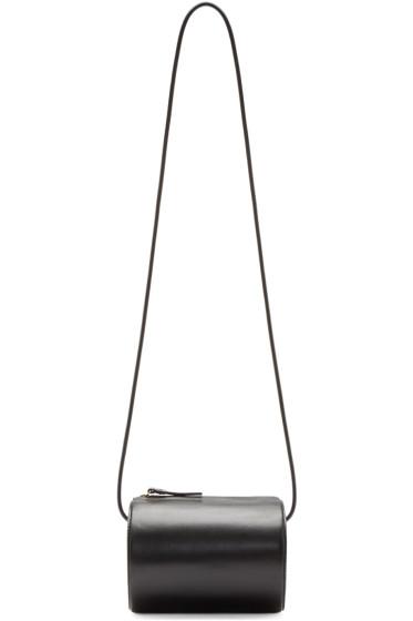 Building Block Black Cylinder Sling Bag