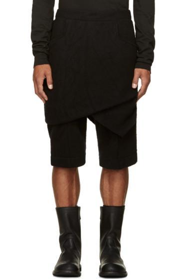 Thamanyah Wool Knit Razor Shorts