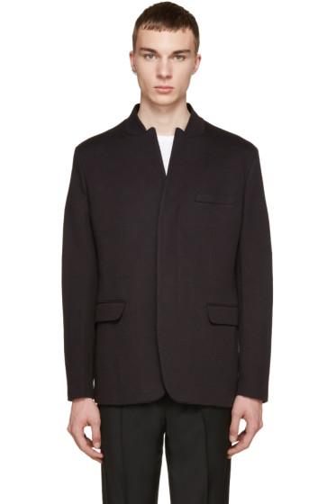 Helmut Lang Black Jersey Blazer