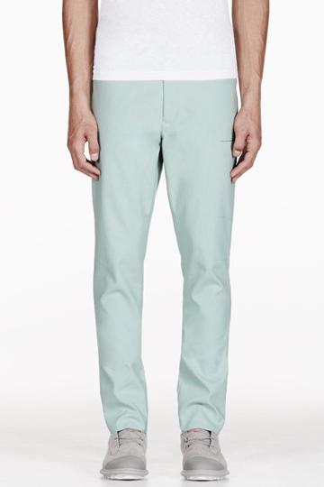 Adidas By Tom Dixon Mint Green Reversible Raw Edge Trousers