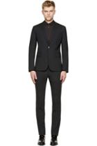Dsquared2 Black Wool Paris Suit