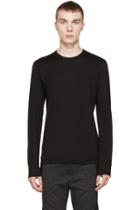 Dolce And Gabbana Black Long Sleeve T-shirt