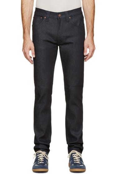 Nudie Jeans Indigo Lean Dean Jeans