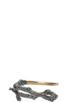 Pearls Before Swine Gold Thorn Wrap Ring