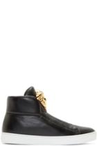 Versace Black Medusa High-top Sneakers