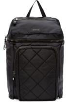 Moncler Black Quilted Nylon Backpack