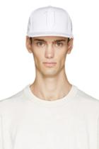 11 By Boris Bidjan Saberi White Logo Cap