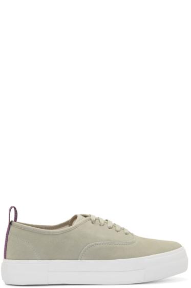 Eytys Grey Suede Mother Sneakers