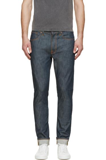 Nudie Jeans Blue Lean Dean Jeans