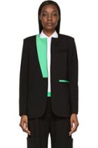 Roksanda Black And Green Colorblock Monfort Jacket