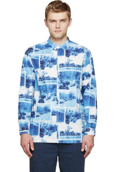 Visvim Blue Dry Lakes Rider Shirt
