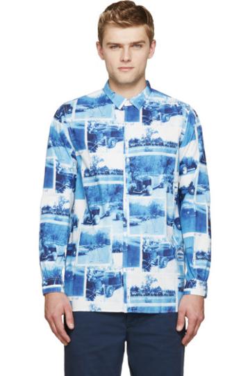 Visvim Blue Dry Lakes Rider Shirt
