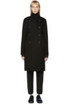 Jil Sander Black Wool Valencia Coat