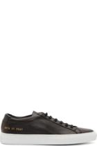 Woman By Common Projects Black Original Achilles Sneakers