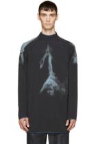 Acne Studios Grey Nylon Jersey Tim T-shirt