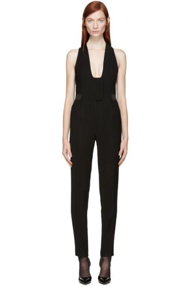 Pallas Black Woven Jumpsuit
