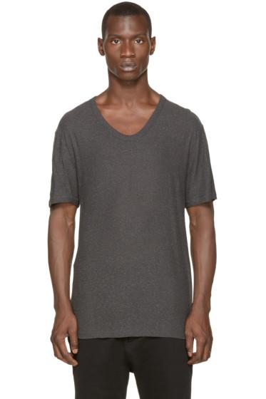 T By Alexander Wang Grey Pilled T-shirt
