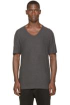 T By Alexander Wang Grey Pilled T-shirt