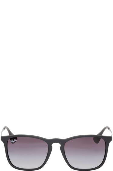 Ray-ban Black And Green Izzy Sunglasses