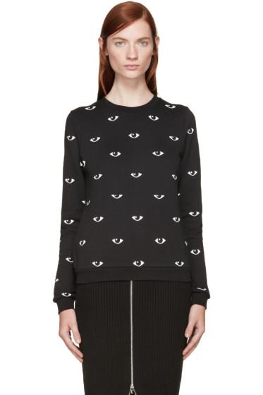 Kenzo Black Eye Print Sweatshirt