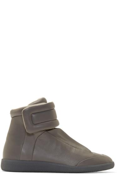 Maison Margiela Grey Future High-top Sneakers