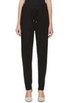 3.1 Phillip Lim Black French Terry Lounge Pants