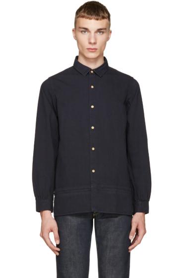 Visvim Navy Long Rider Shirt