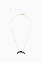 Stella & Dot Arc Pendant Necklace - Black