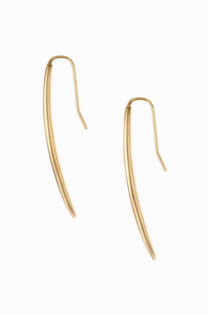 Stella & Dot Marlin Earrings - Gold