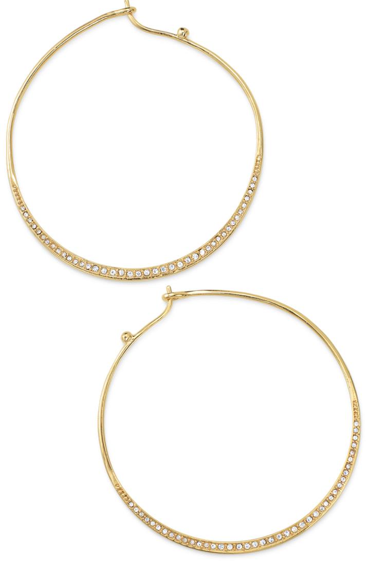 Stella   Dot Heiress Hoops    Gold